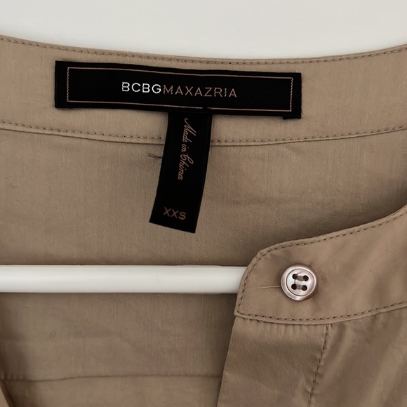 BCBG khaki cotton dress - Picture 5 of 8